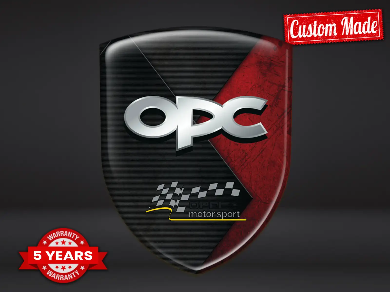 OPC Autoaufkleber Limitiert Premium Modern